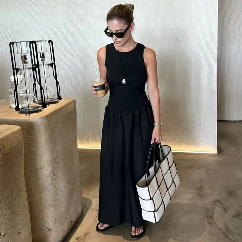 Keya Drop Waist Midi Dress - Image 2