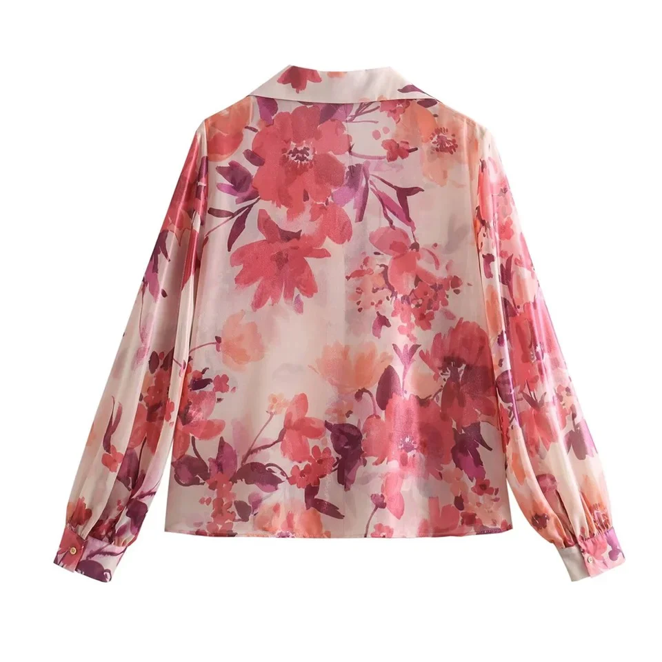 Kipsy Summer Floral Pleated Coord - Image 3