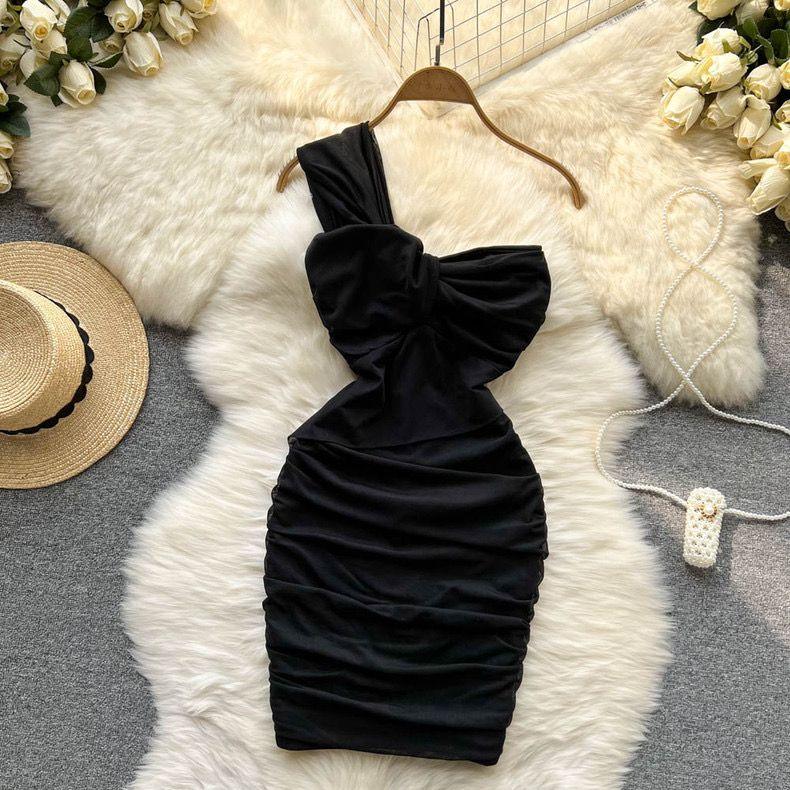 Lasa Ruched Mini Bodycon Mesh Dress - Image 3
