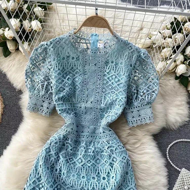 Latea Crochet Dress - Image 5