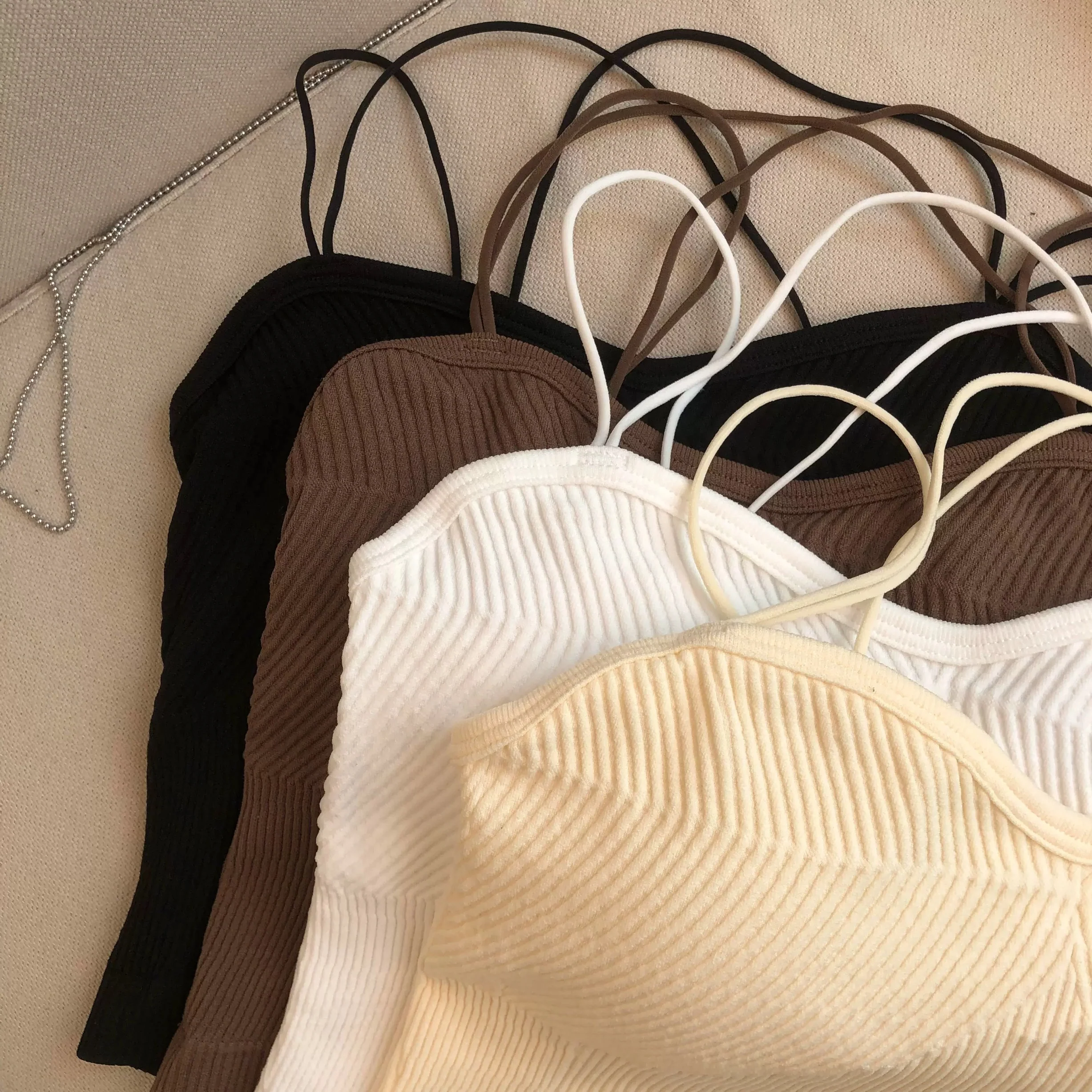 Leddo Tank Tops with Inbuilt Bra - Image 5