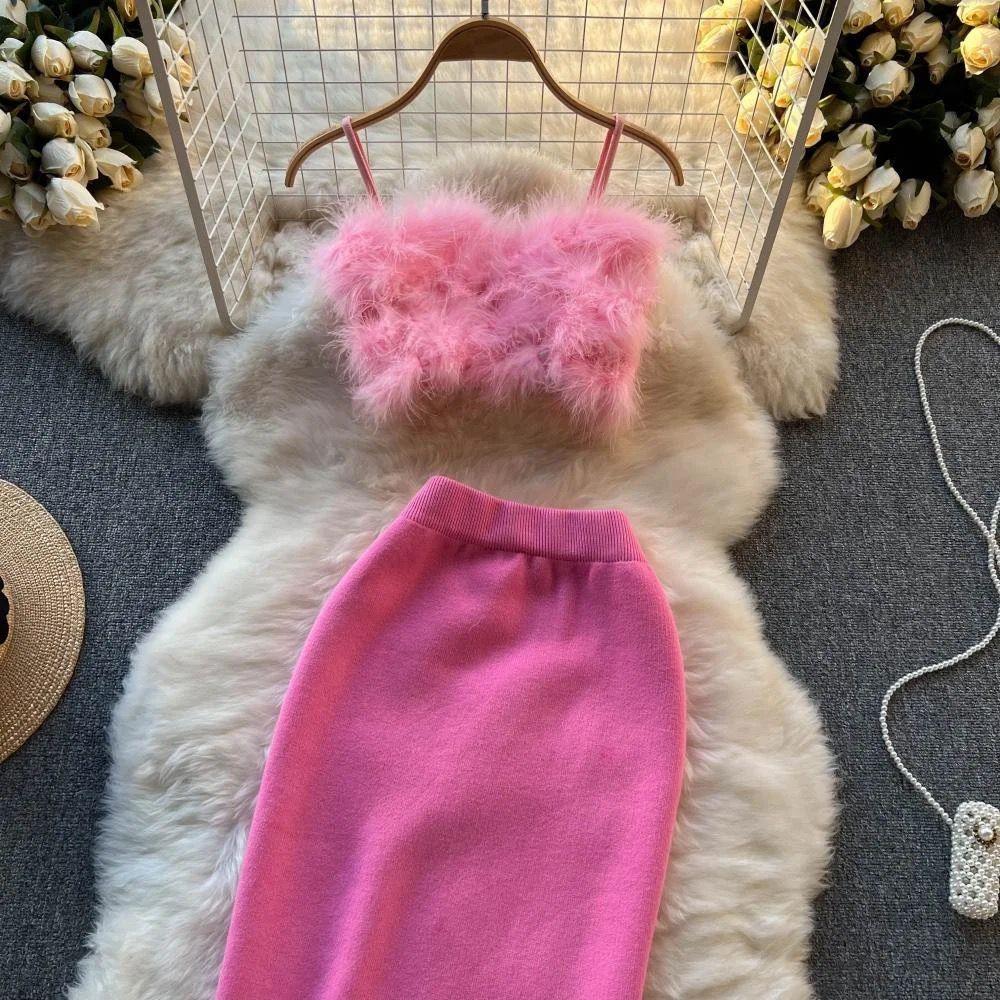 Leena Statement Coord Set In Pink - Image 6