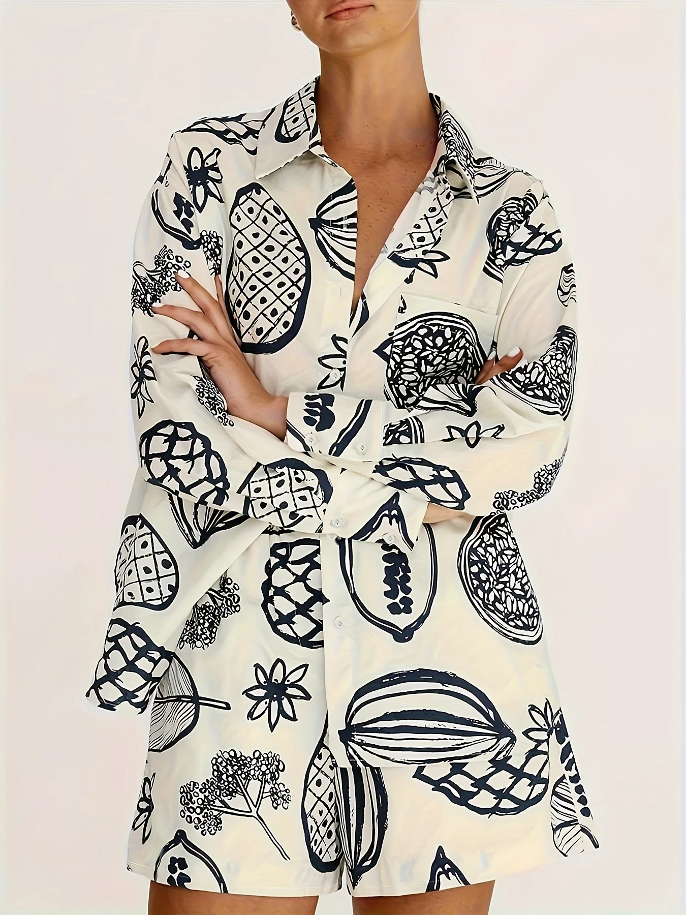 Letizia Printed Coord Set - Image 4