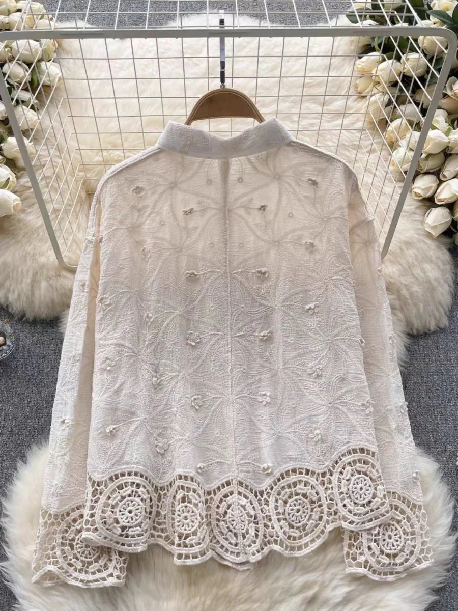 Levy Embroidered Cotton Shirt - Image 10