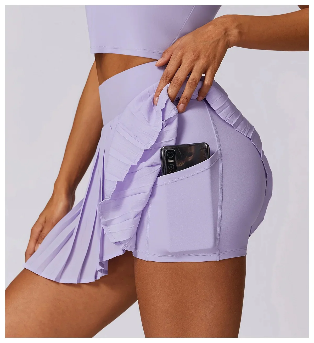 Lia Tenniscore Trendy Short Skirts - Image 5