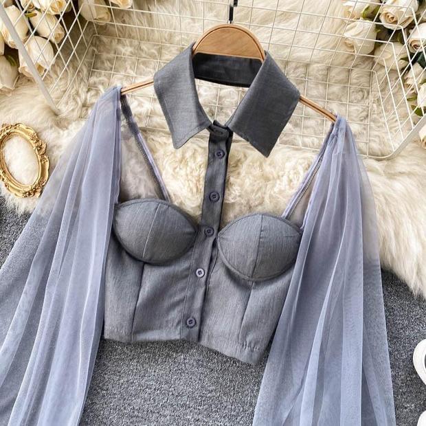Liabella Puffed Sleeve Blouse - Image 7