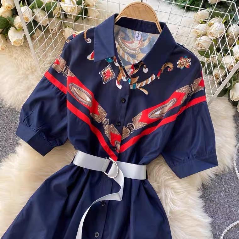 Libya Luxury Scarf Dress - Image 4