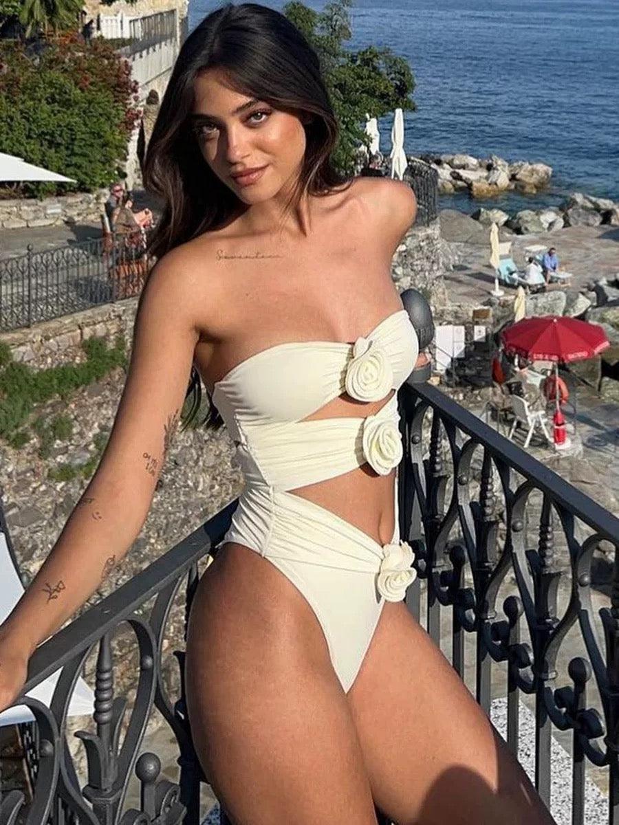 Logan Holiday Swimsuit with Skirt - Image 4