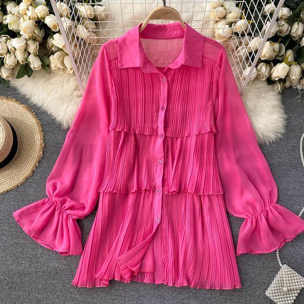 Loila Pleated Blouse - Image 11
