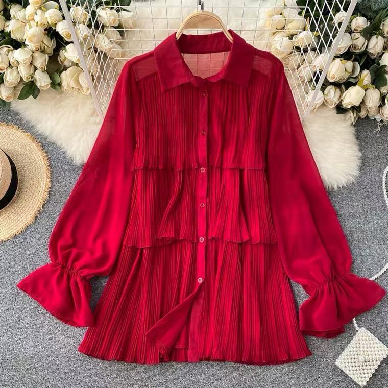 Loila Pleated Blouse - Image 13