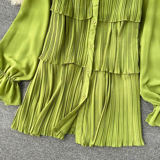 Loila Pleated Blouse - Image 4