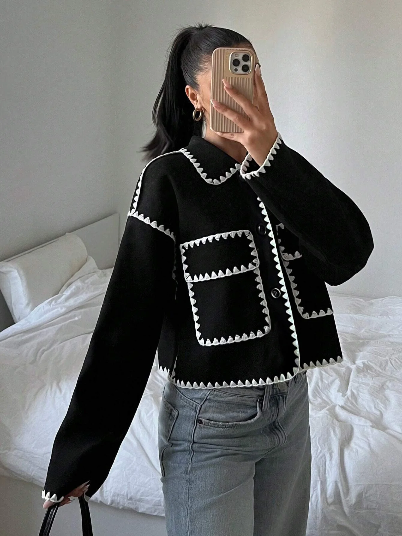 Lorette Premium Woolen Jacket