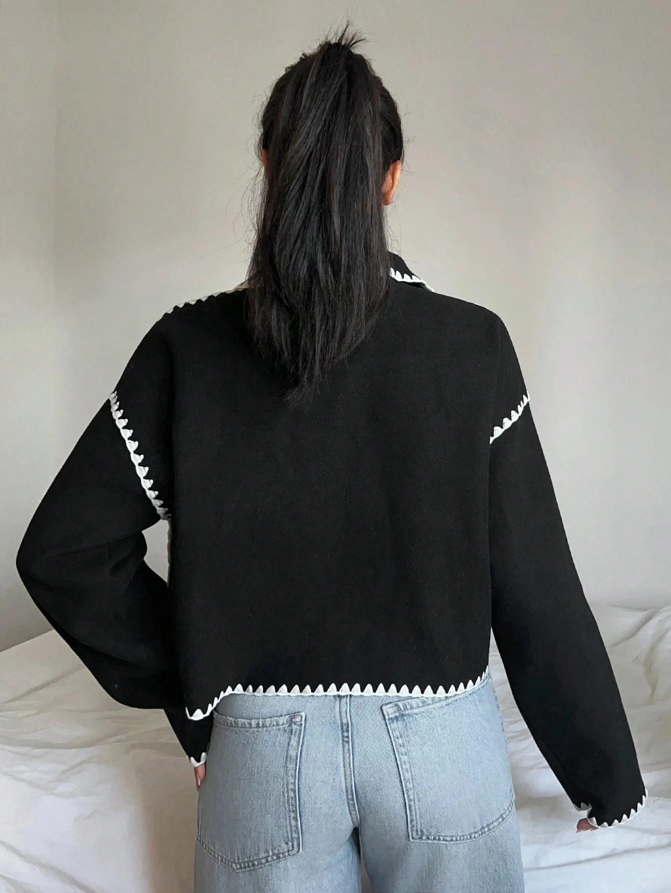 Lorette Premium Woolen Jacket - Image 4