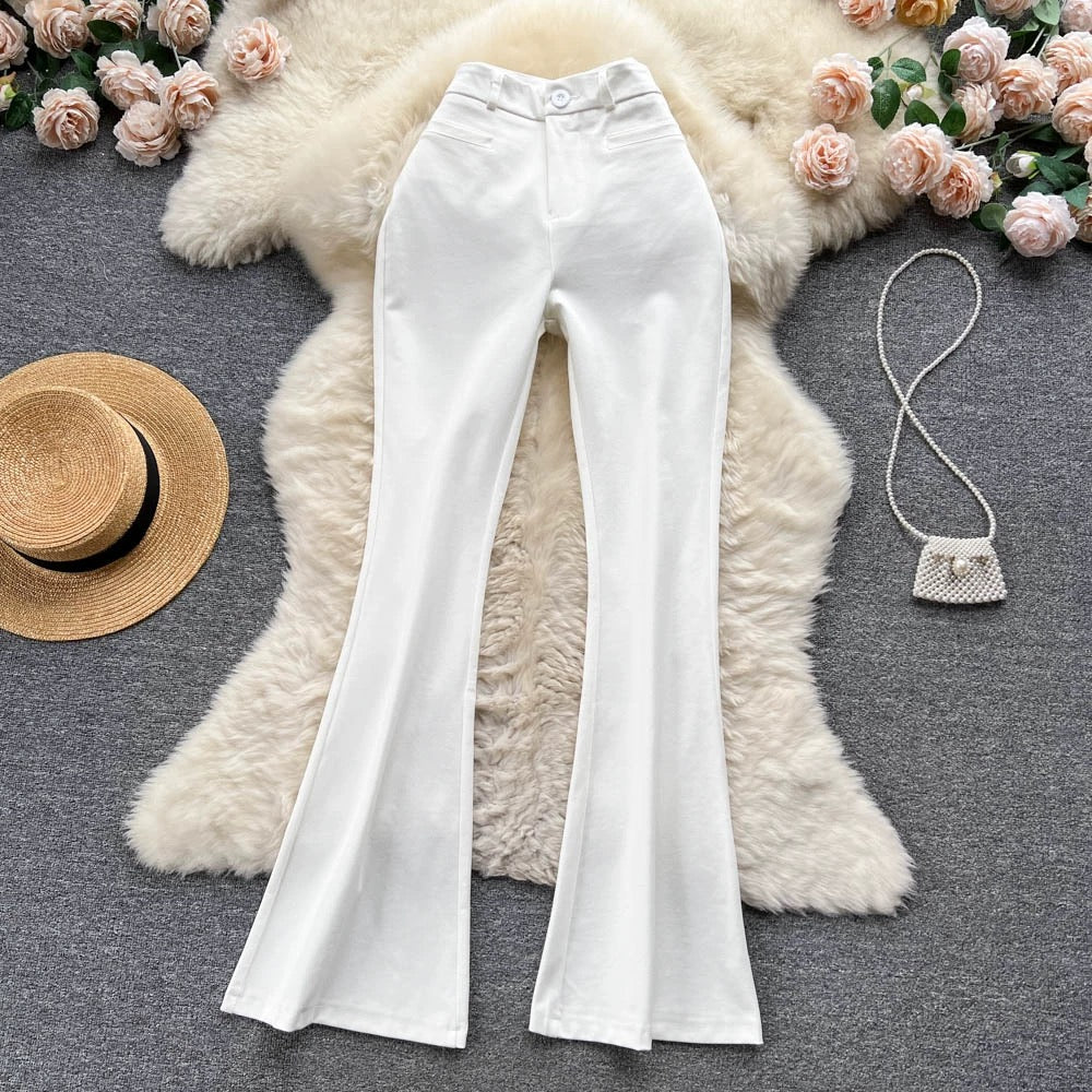 Lucaso Buttoned High Waist Pants - Image 2