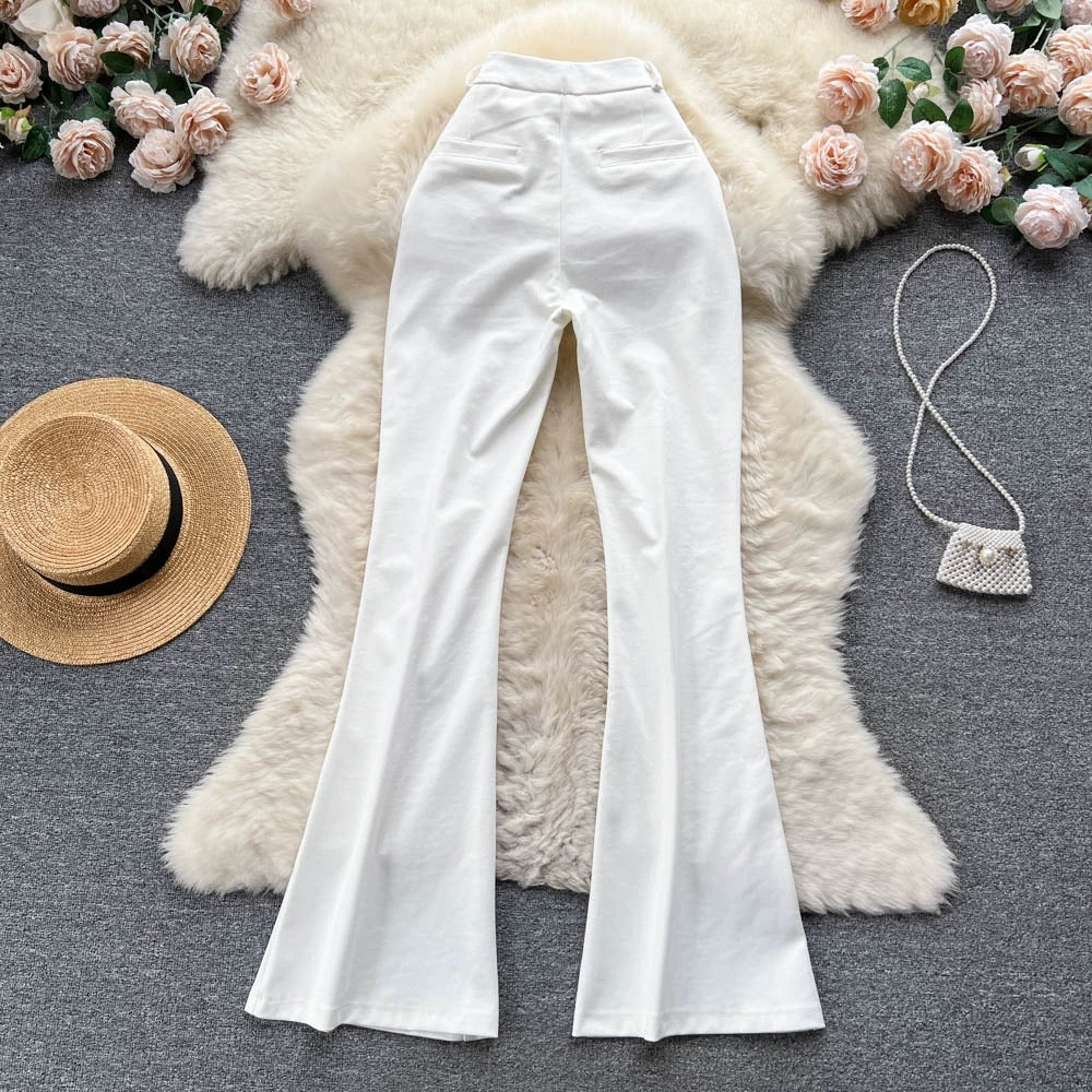 Lucaso Buttoned High Waist Pants - Image 4