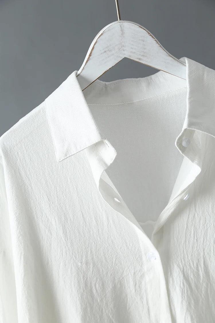 Lumia Luxe Cotton Long Shirt/ Dress - Image 2