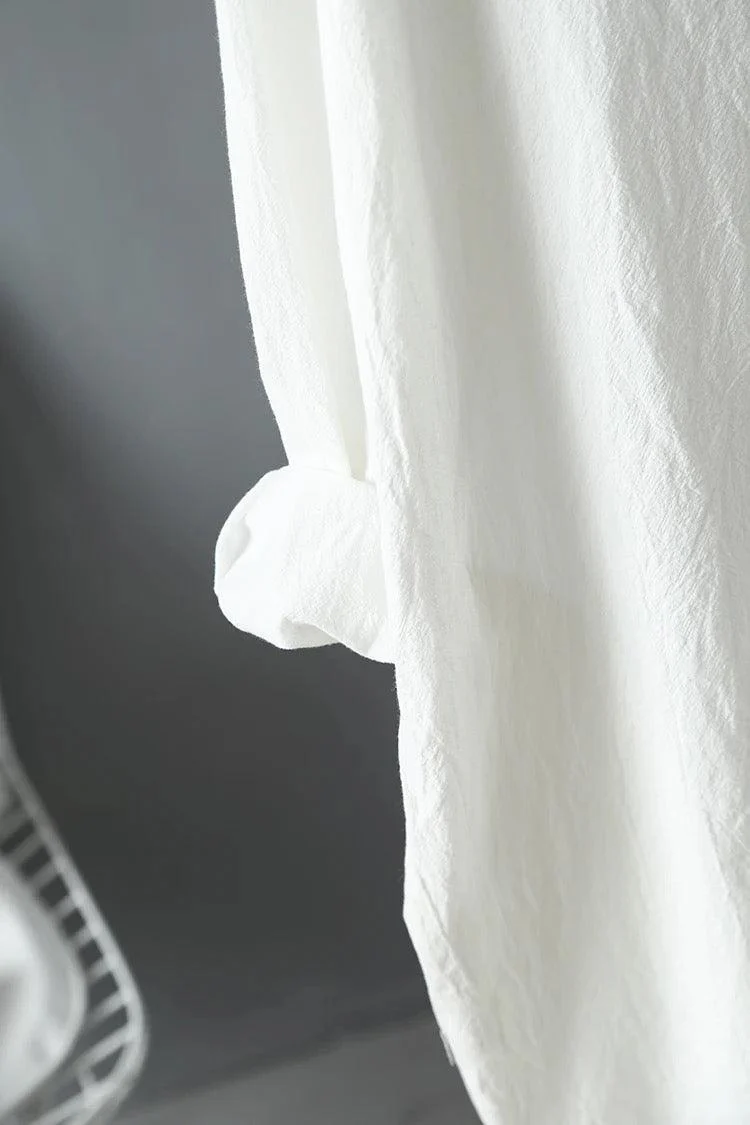 Lumia Luxe Cotton Long Shirt/ Dress - Image 3