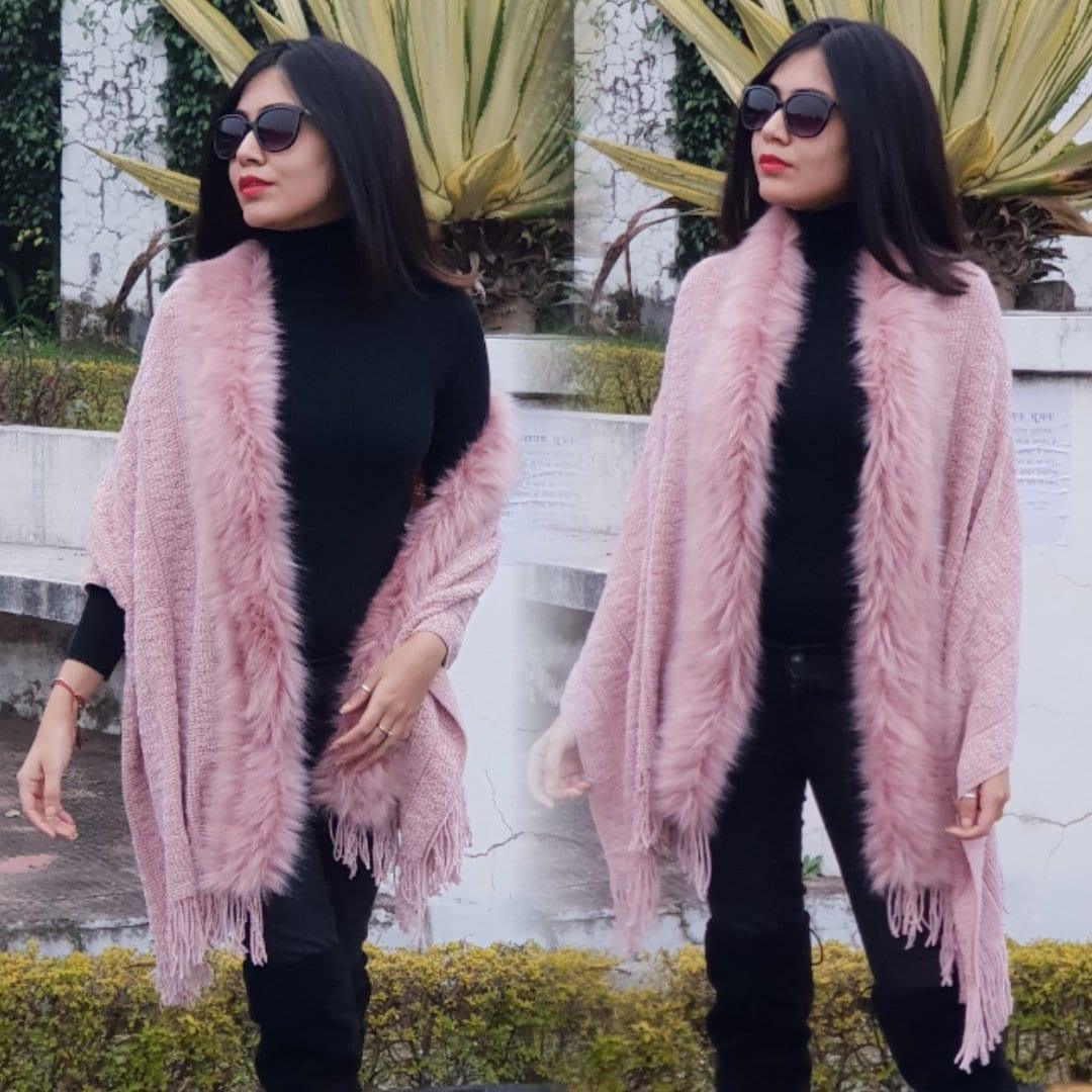 Luxury Faux Fur Capes - Image 3