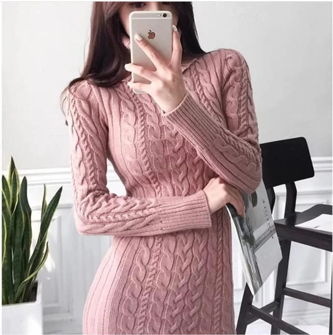 Bradshaw Luxury Knitted Dress - Image 10