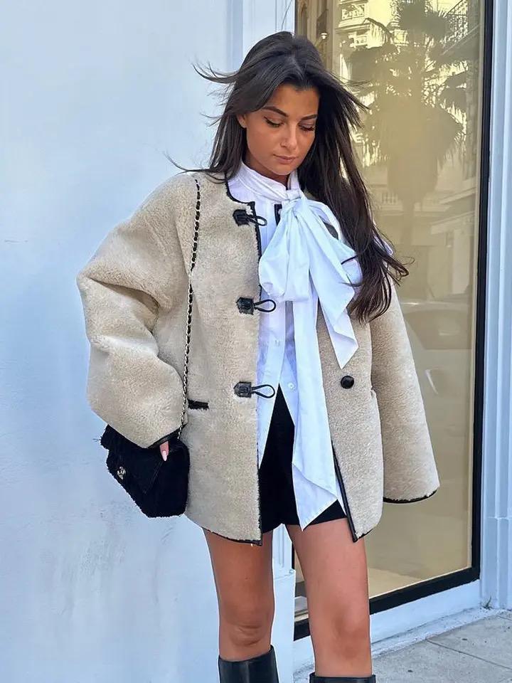 Madelina Soft Fur Jacket - Image 2