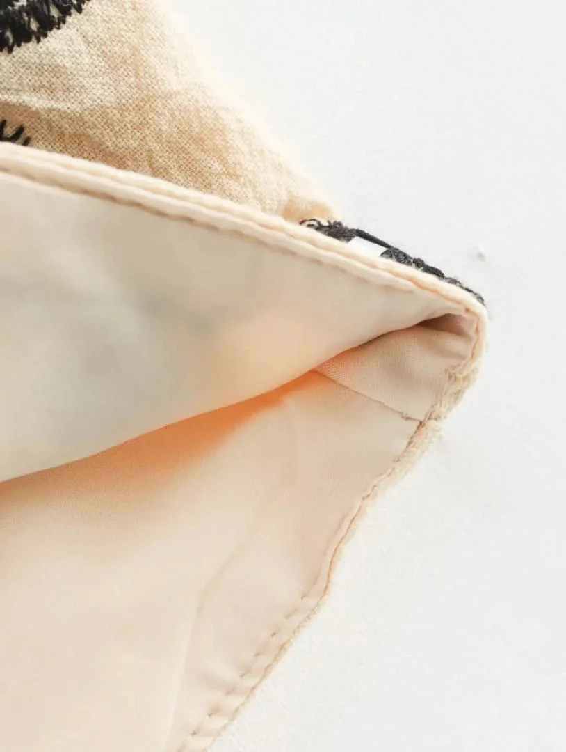 Maiko Halterneck Summer Top In Beige - Image 5