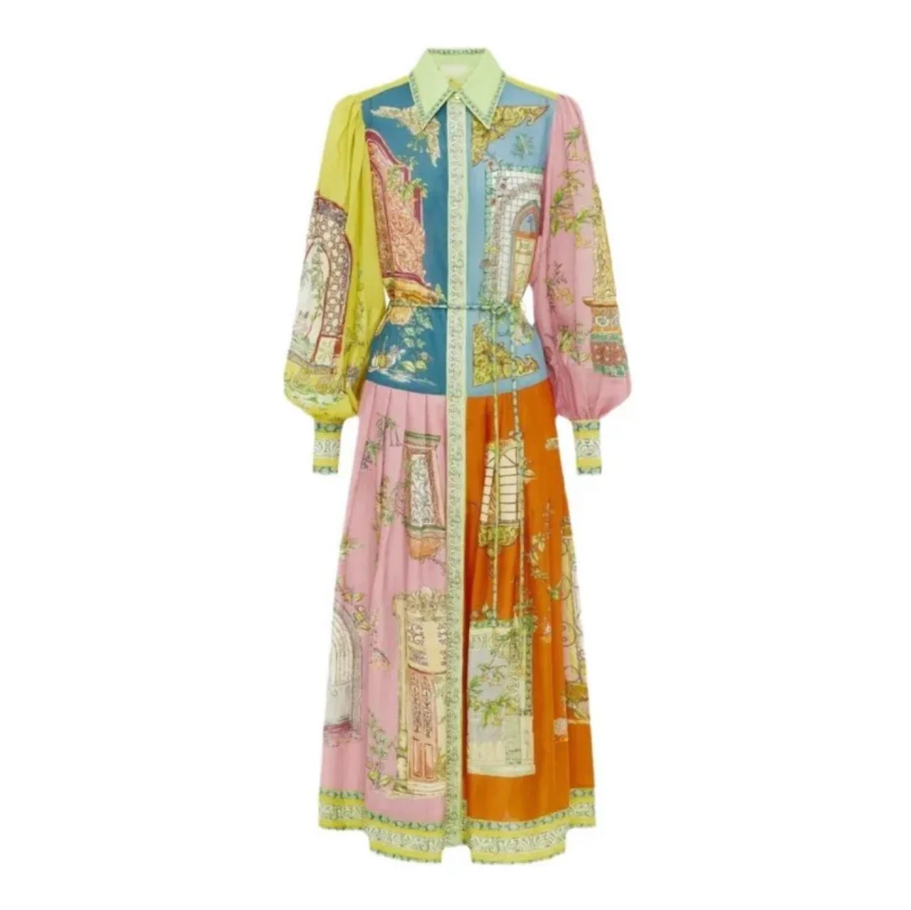 Maisto Printed Summer Maxi Dress In Multicolor - Image 10