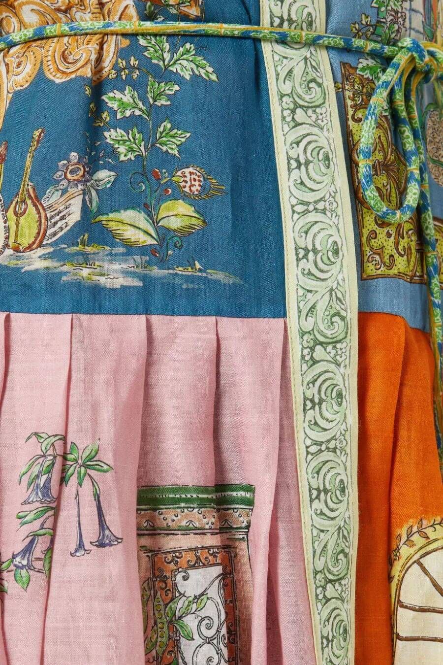 Maisto Printed Summer Maxi Dress In Multicolor - Image 3