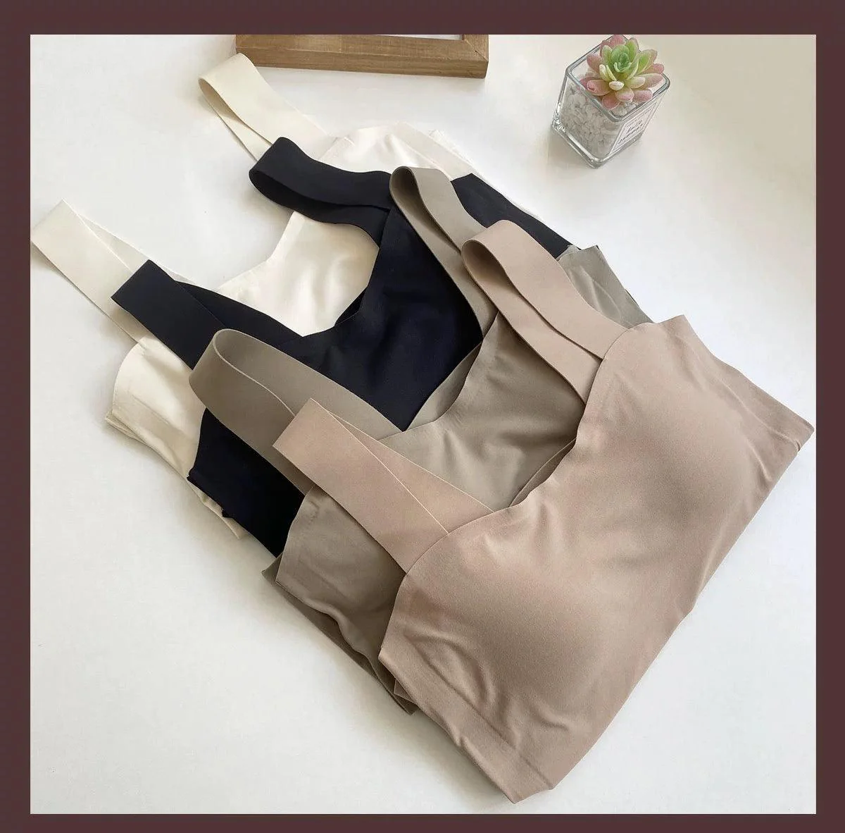 Mariam Tank Tops with Inbuilt Bra - Image 4