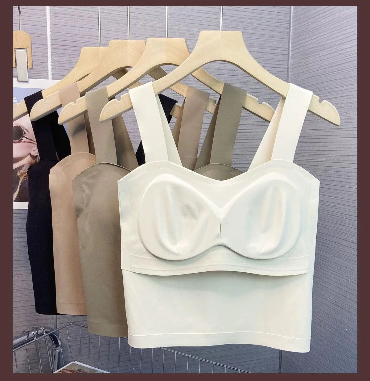 Mariam Tank Tops with Inbuilt Bra - Image 5