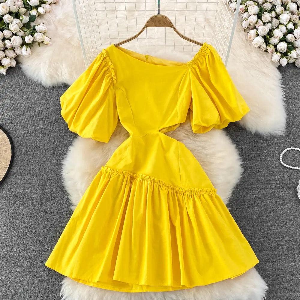 Mark Summer Dress In Yellow - Image 2