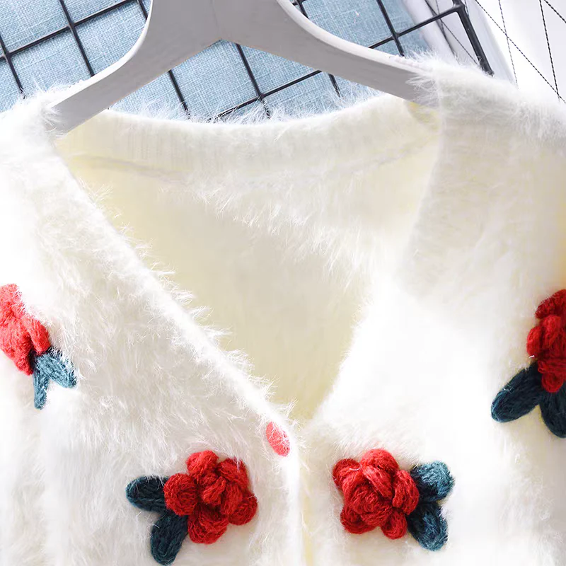 Martina Luxe Rose Cardigan - Image 3