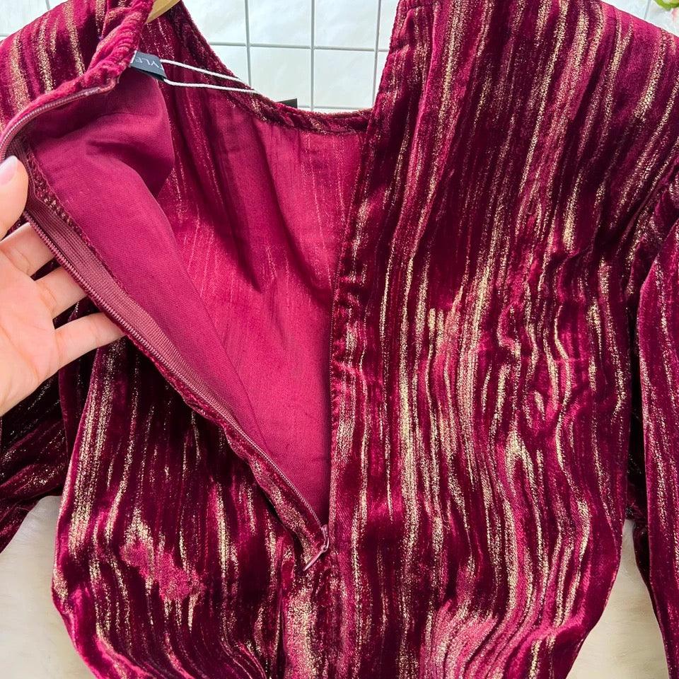 Mastro Velour Winter Dress - Image 4