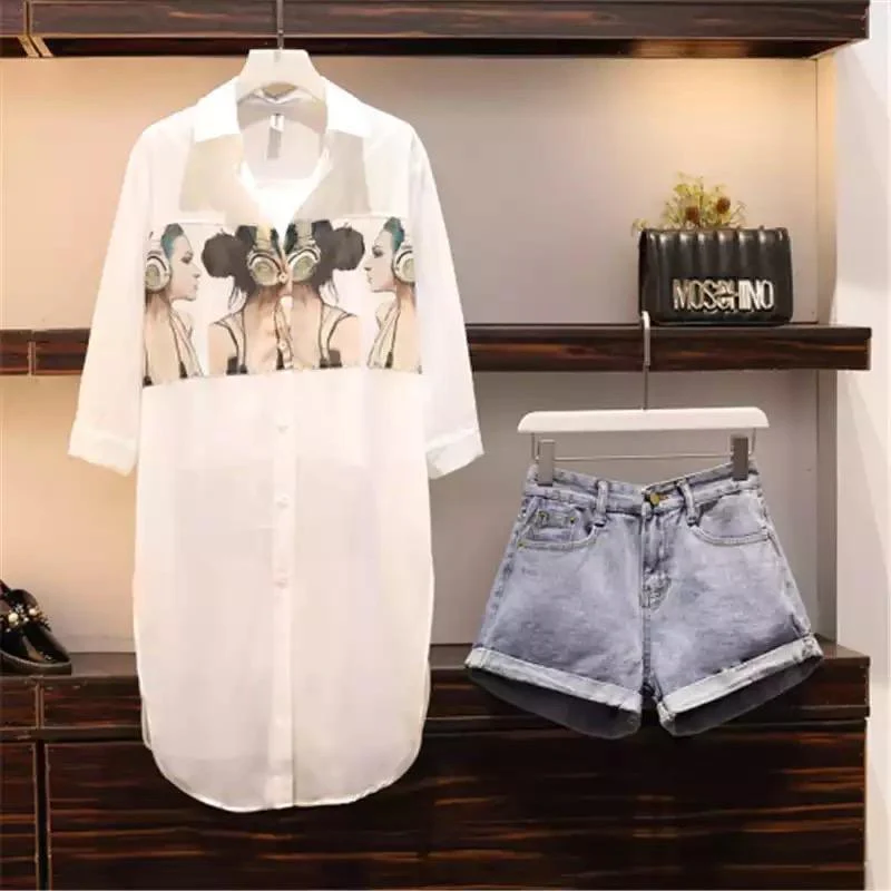 Mathea 3 Piece Set in White - Image 3