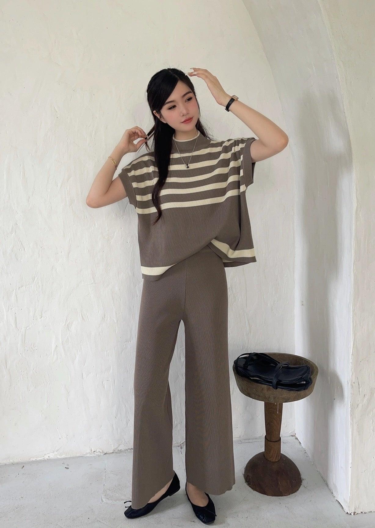 Matsel Ribbed Summer Co-ord Set - Image 2