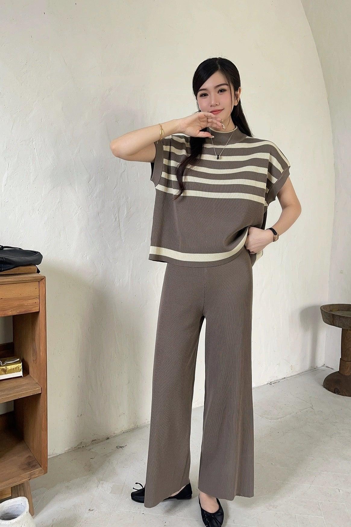 Matsel Ribbed Summer Co-ord Set - Image 3