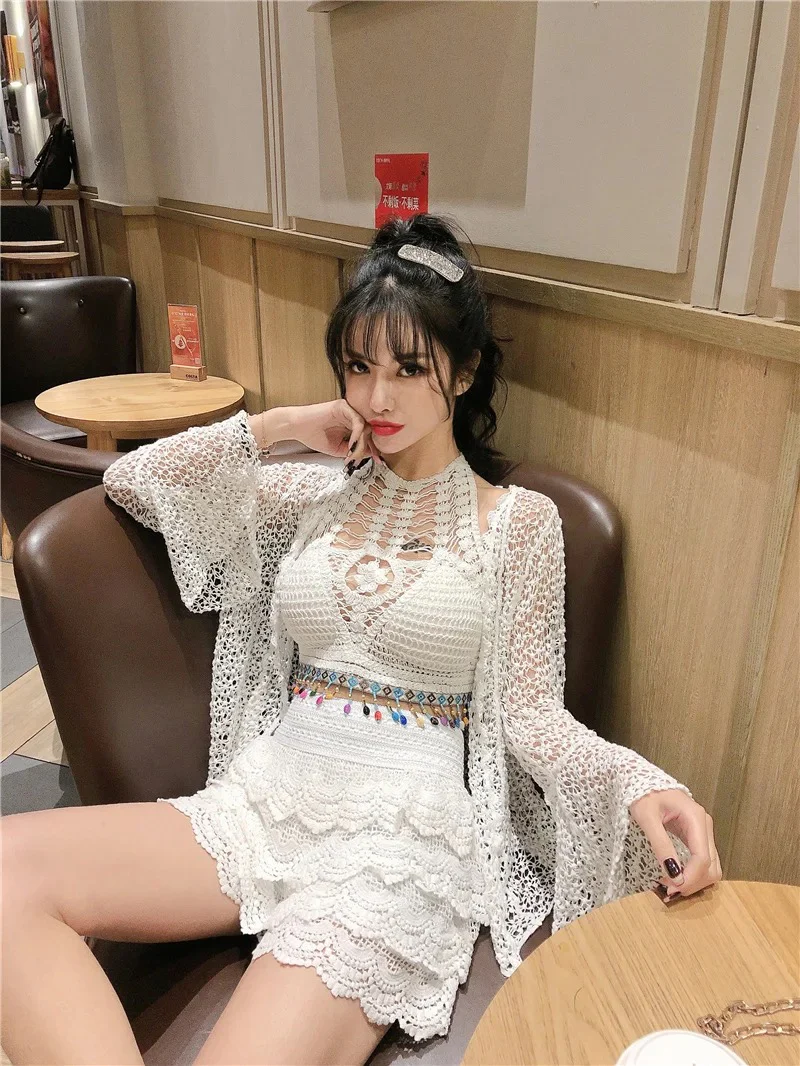 Maya 3 Piece Coord Set - Resortwear Set - Image 3
