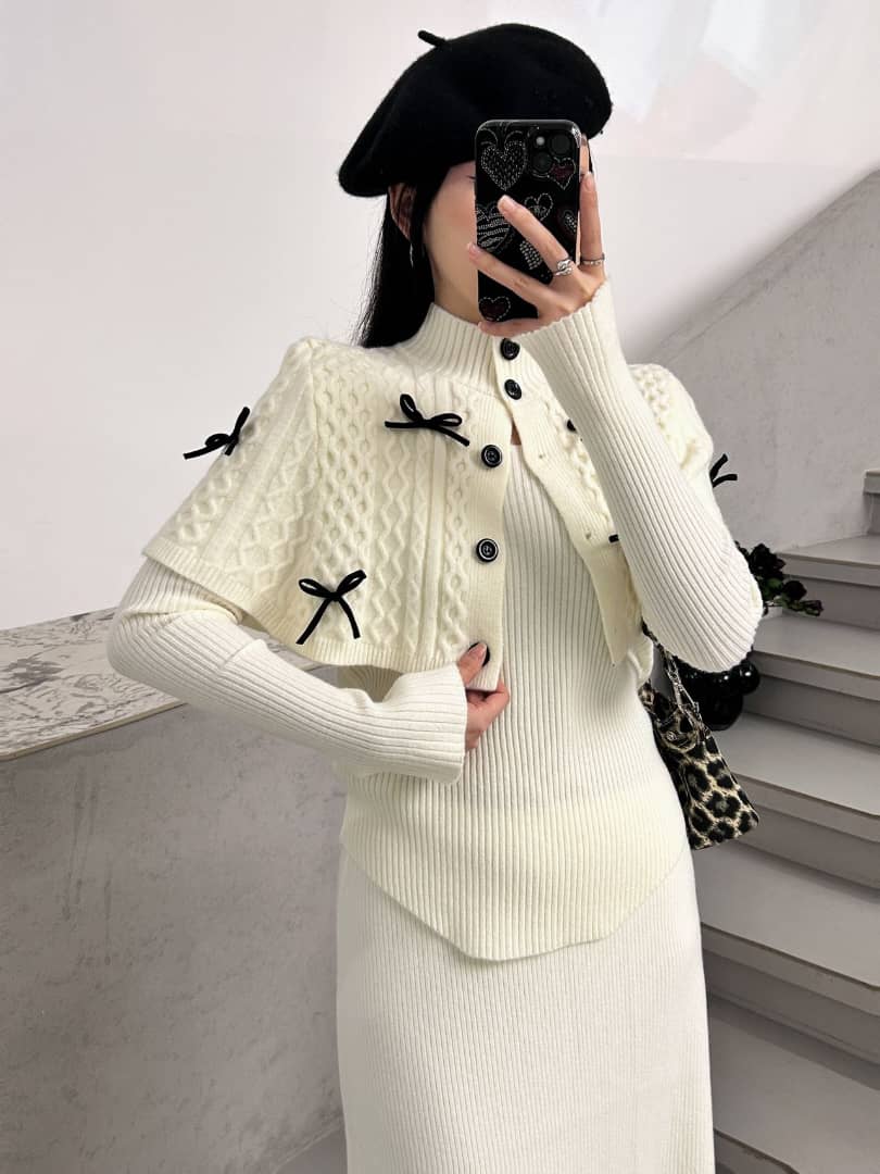 Mayles Luxe Winter 3 Pc Coord Set - Image 4