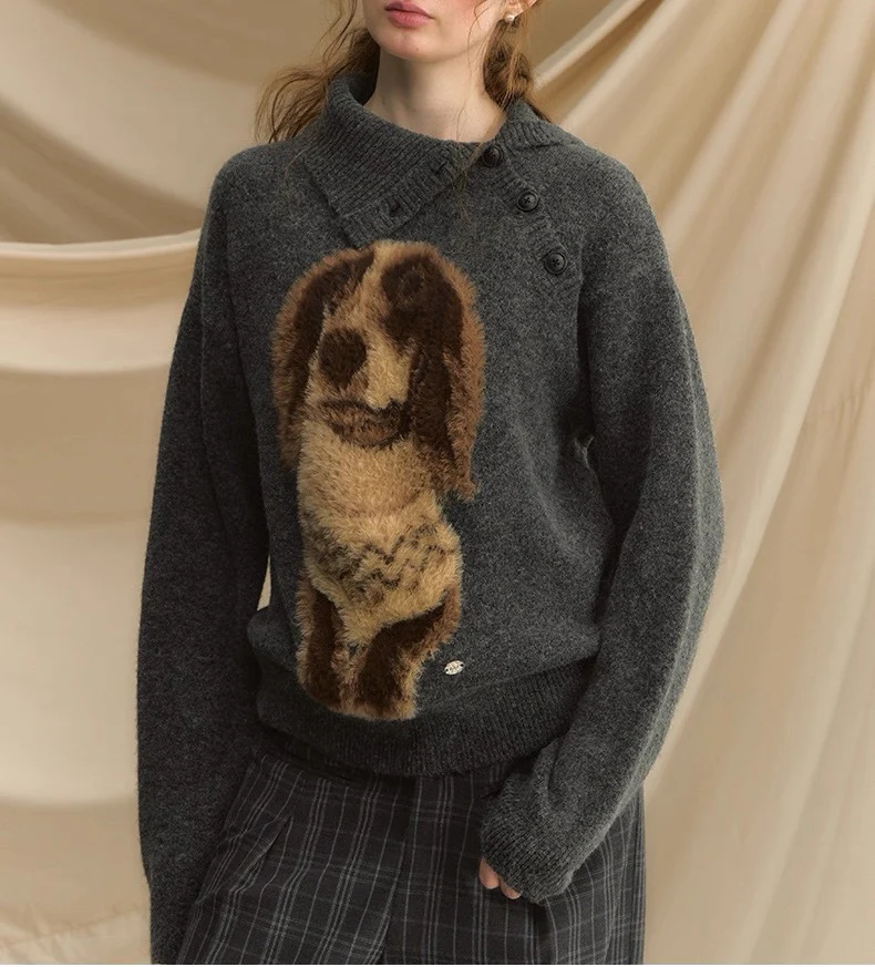 Merve Boo Fur Sweater - Image 10