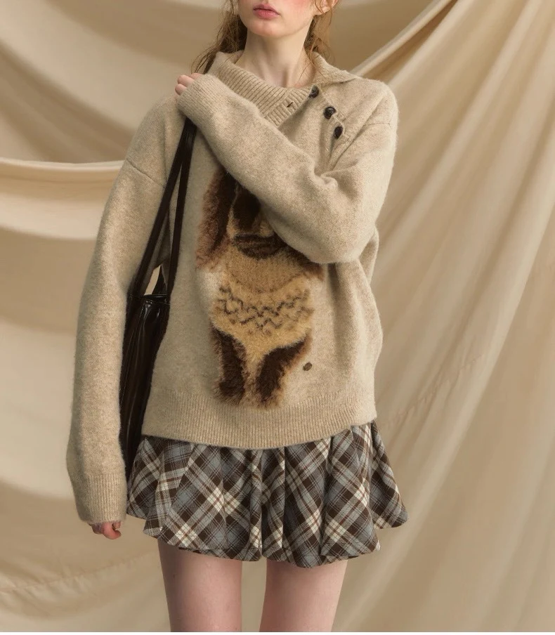 Merve Boo Fur Sweater - Image 12