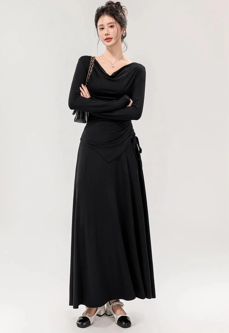 Mia Drawstring Coord Set - Set of Top and Skirt - Image 5