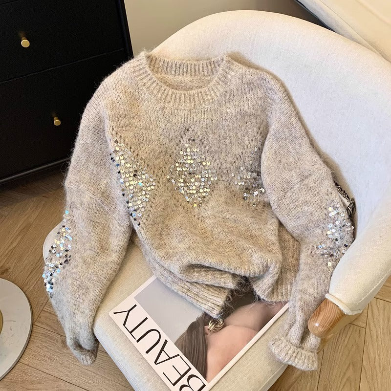 Mieke Luxe Sequin Sweater - Image 4