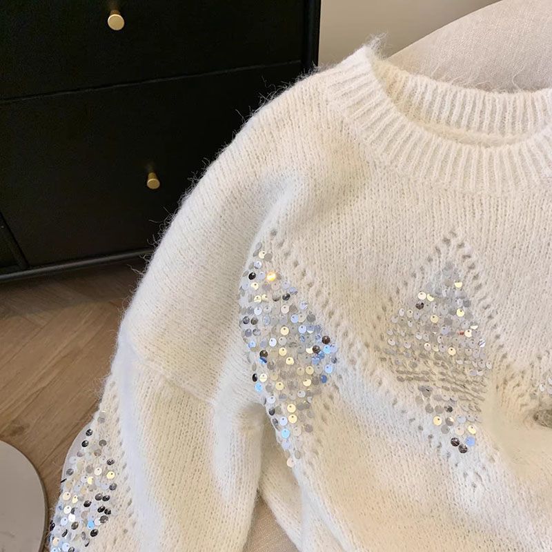 Mieke Luxe Sequin Sweater - Image 7