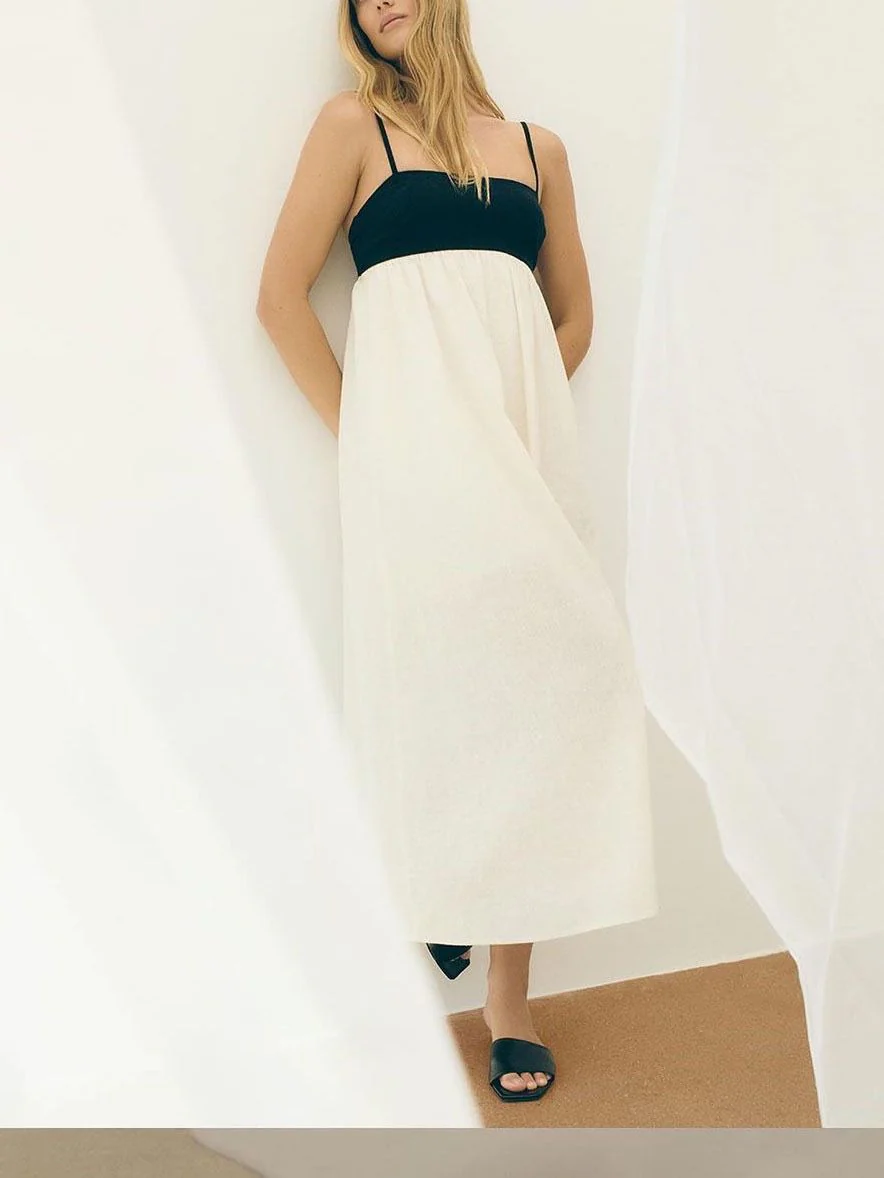 Milla Summer Holiday Midi Dress In Ivory - Image 3