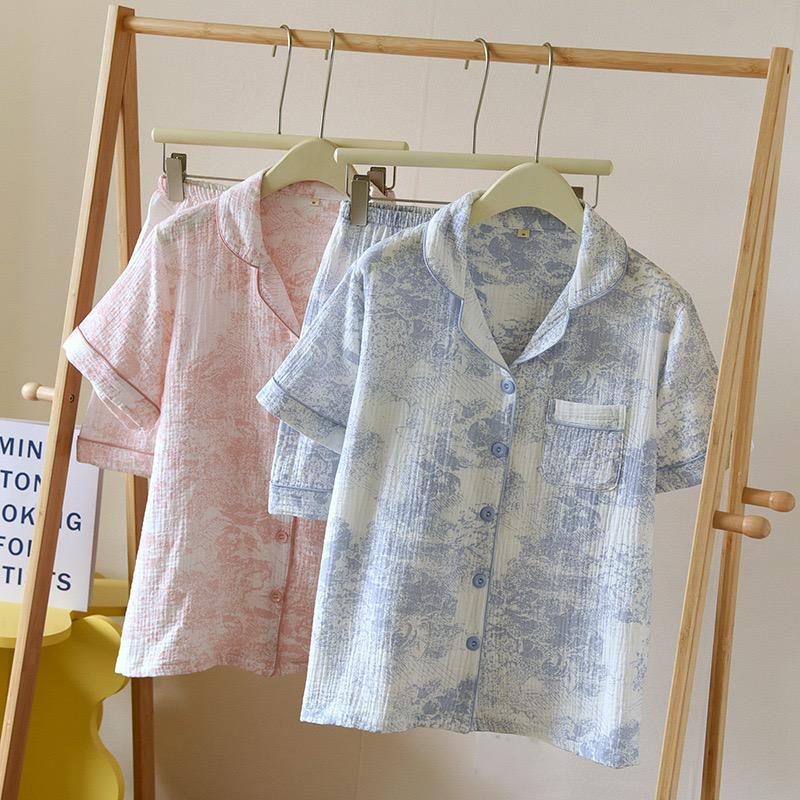 Mista Cotton Nightsuit In Blue - Image 3