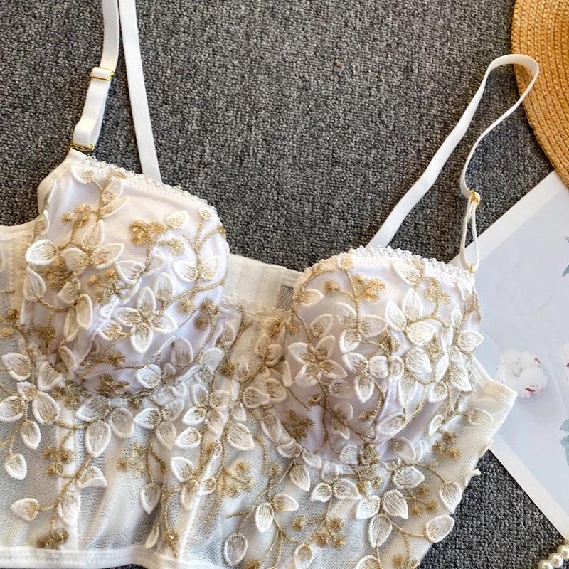 Misto Embroidered Bustier - Image 3