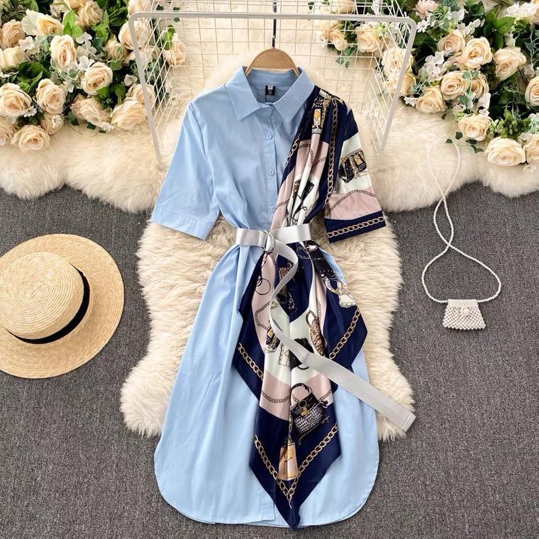 Monophil Scarf Dress - Image 4