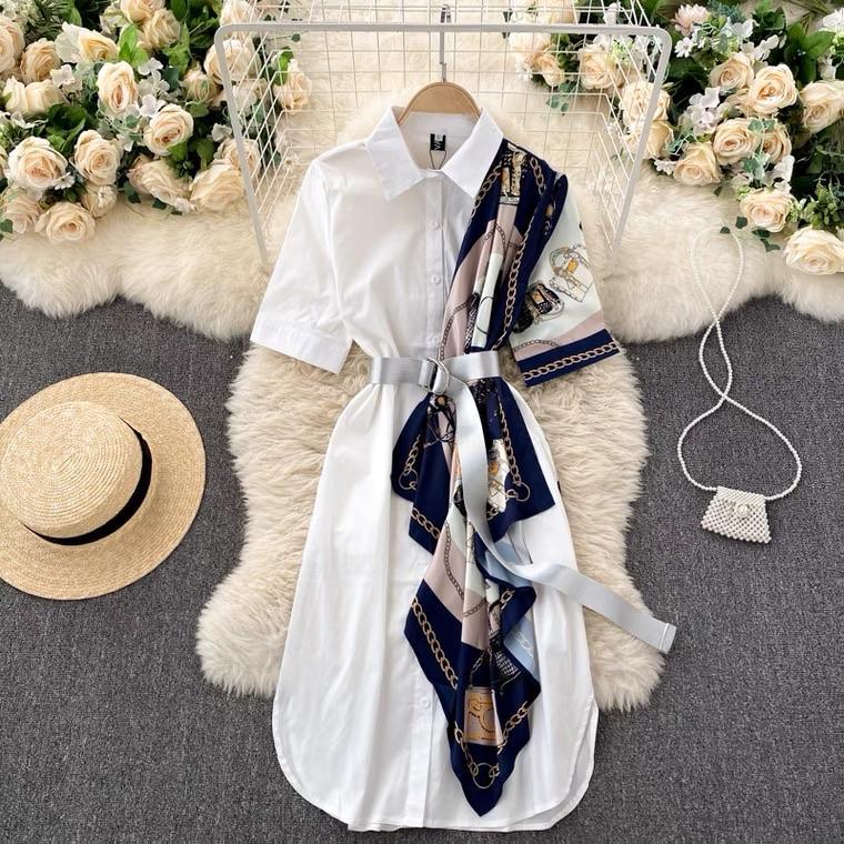 Monophil Scarf Dress - Image 5