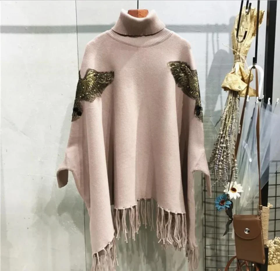 Moonlight Tassel Embellished Capes - Image 2