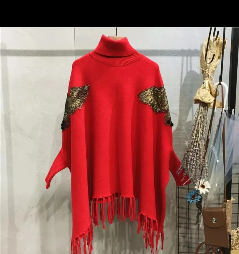 Moonlight Tassel Embellished Capes - Image 3