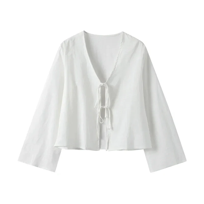 Moso Statement Vest Knot Summer Tops - Image 6